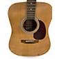 Used Burswood JW-41F Natural Acoustic Guitar