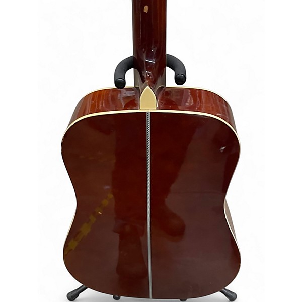 Used Burswood JW-41F Natural Acoustic Guitar