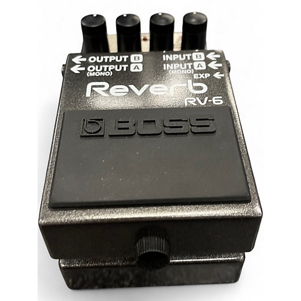 Used BOSS RV6 Digital Reverb Effect Pedal