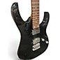 Used Ibanez GRG121SP BLACK SPARKLE Solid Body Electric Guitar