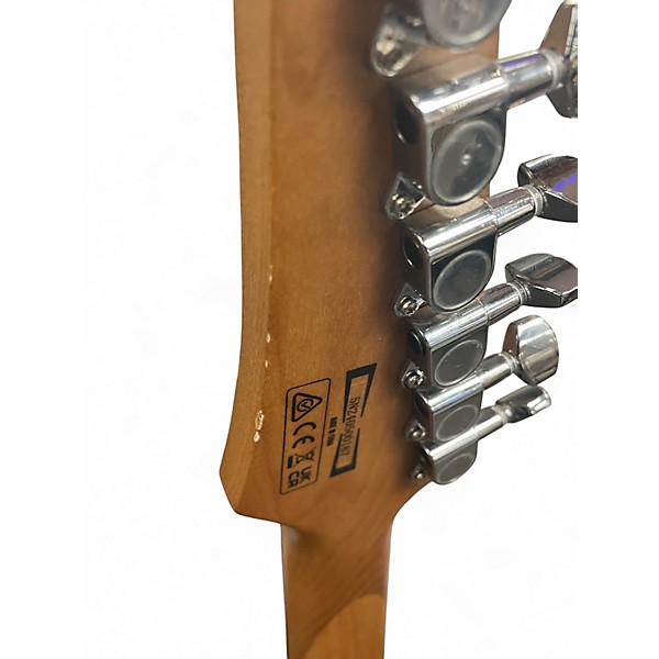 Used Ibanez GRG121SP BLACK SPARKLE Solid Body Electric Guitar