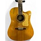 Used Washburn D10SC Natural Acoustic Guitar