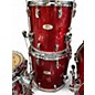 Used Pearl 5 Piece Reference Series red sparkle Drum Kit