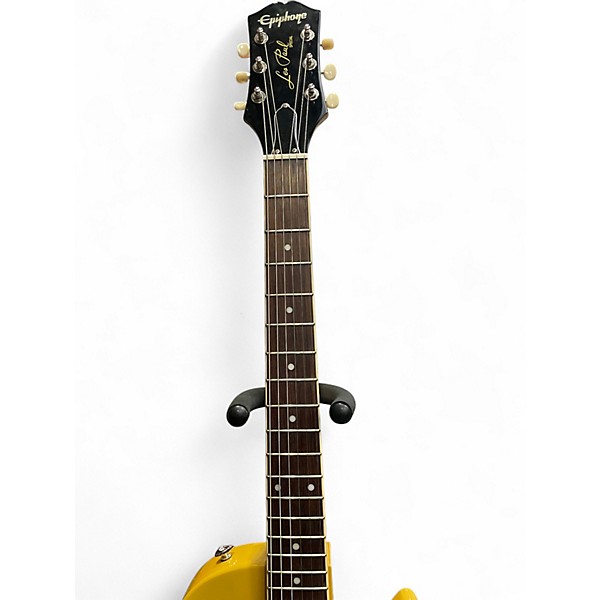Used Epiphone Les Paul Special P90 Worn TV Yellow Solid Body Electric Guitar