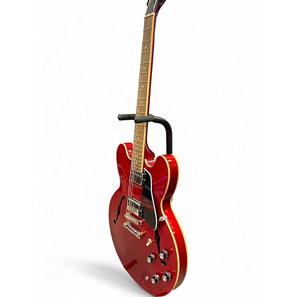 Used Epiphone ES335 Red Hollow Body Electric Guitar