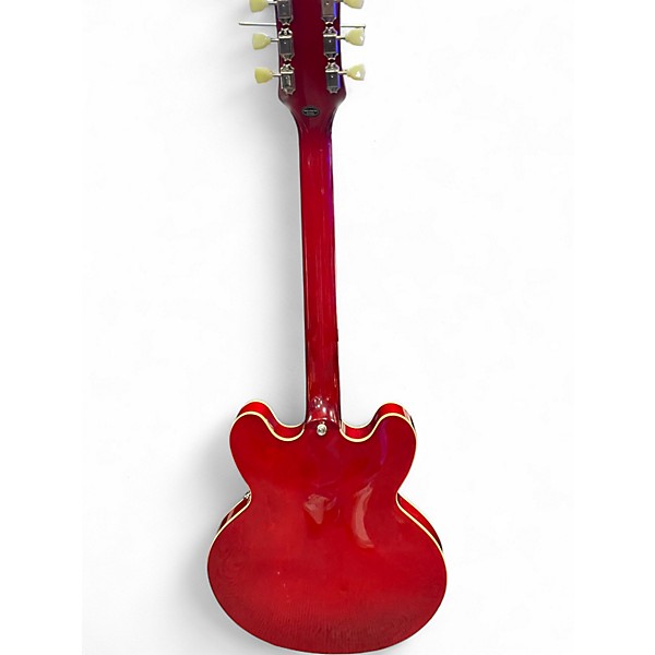 Used Epiphone ES335 Red Hollow Body Electric Guitar