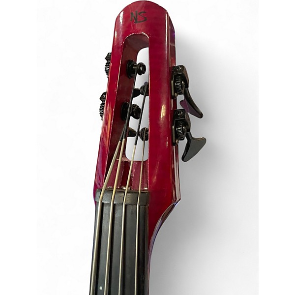 Used NS Design WAV4c Trans Red Upright Bass