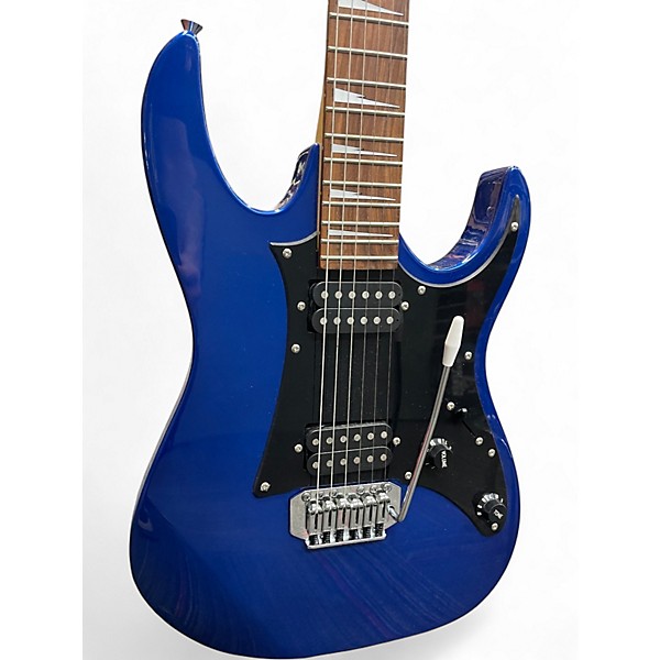 Used Ibanez Gio Ax Blue Solid Body Electric Guitar