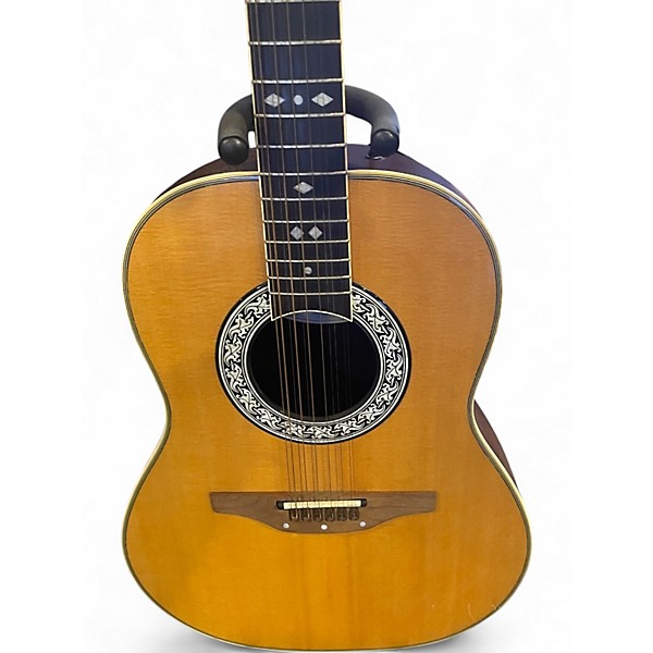 Vintage 1980s Ovation 1756 LEGEND NATURAL 12 String Acoustic Electric Guitar