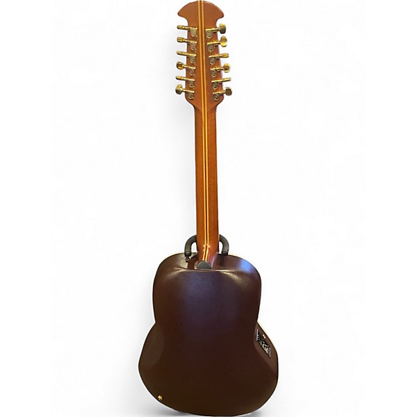 Vintage 1980s Ovation 1756 LEGEND NATURAL 12 String Acoustic Electric Guitar