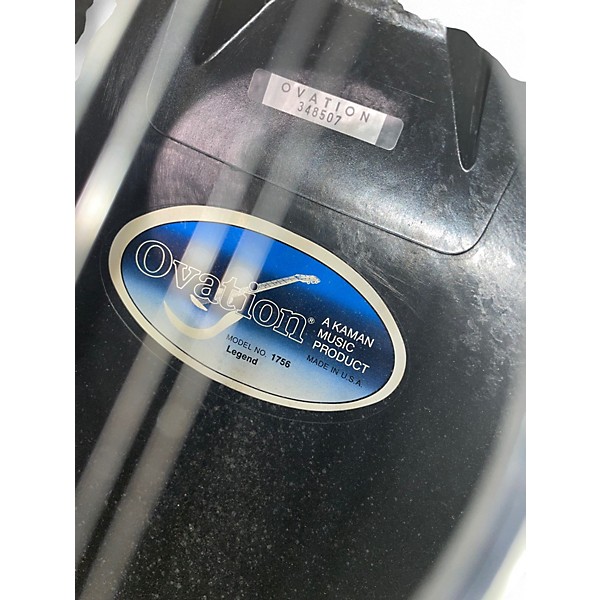 Vintage 1980s Ovation 1756 LEGEND NATURAL 12 String Acoustic Electric Guitar