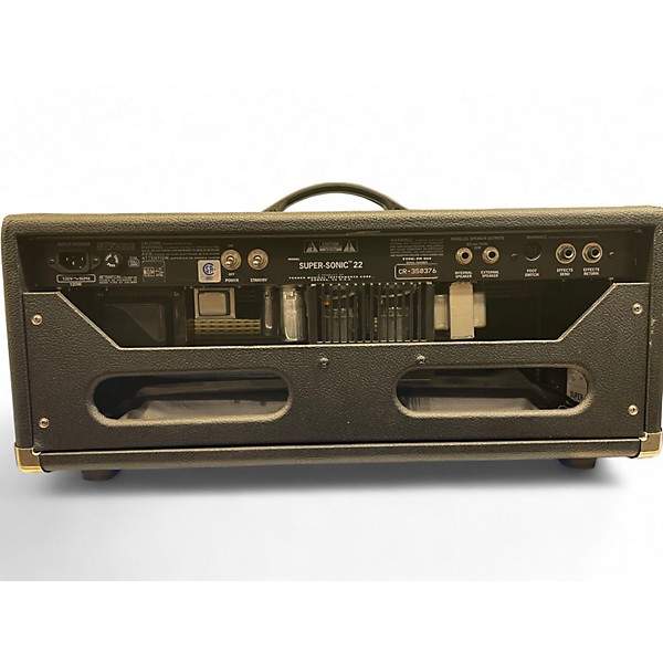 Used Fender Super Sonic 22 22W Tube Guitar Amp Head