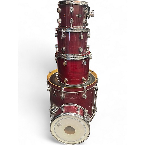 Used PDP by DW 6 Piece CX Series Dakota Red Drum Kit