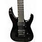 Used Jackson JS22-7 Dinky 7 String Black Solid Body Electric Guitar