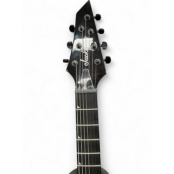 Used Jackson JS22-7 Dinky 7 String Black Solid Body Electric Guitar
