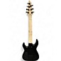 Used Jackson JS22-7 Dinky 7 String Black Solid Body Electric Guitar