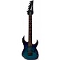 Used Ibanez RG7421 RG Series Saphire Blue Solid Body Electric Guitar thumbnail