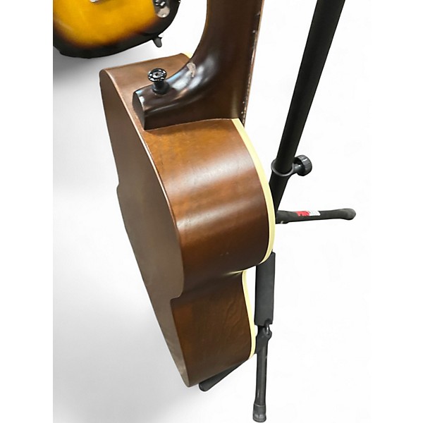 Used Art & Lutherie roadhouse parlor Bourbon burst Acoustic Electric Guitar