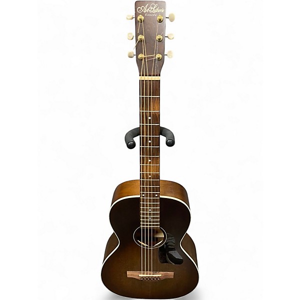 Used Art & Lutherie roadhouse parlor Bourbon burst Acoustic Electric Guitar