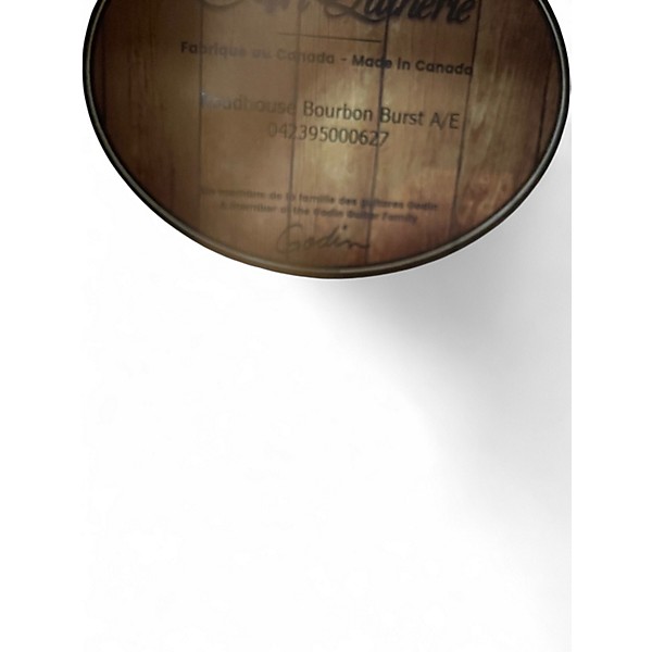 Used Art & Lutherie roadhouse parlor Bourbon burst Acoustic Electric Guitar