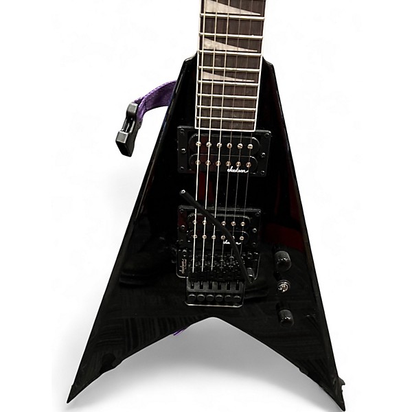 Used Jackson JS32 King V BLACK Solid Body Electric Guitar