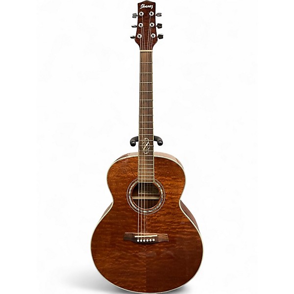 Used Ibanez EW200Q AMBER BURST Acoustic Guitar
