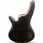 Used Ibanez SR500E Black Aurora Burst Electric Bass Guitar