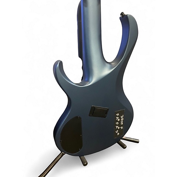 Used Ibanez BTB605MS Midnight Arctic Ocean Matte Electric Bass Guitar