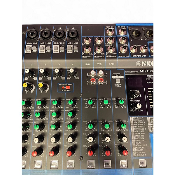 Used Yamaha mg10xuf Unpowered Mixer