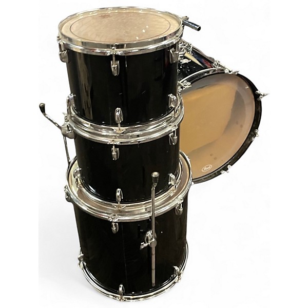 Used CB Percussion 4 Piece SP SERIES Black Drum Kit