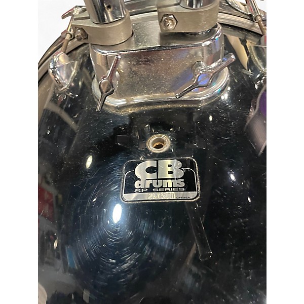 Used CB Percussion 4 Piece SP SERIES Black Drum Kit