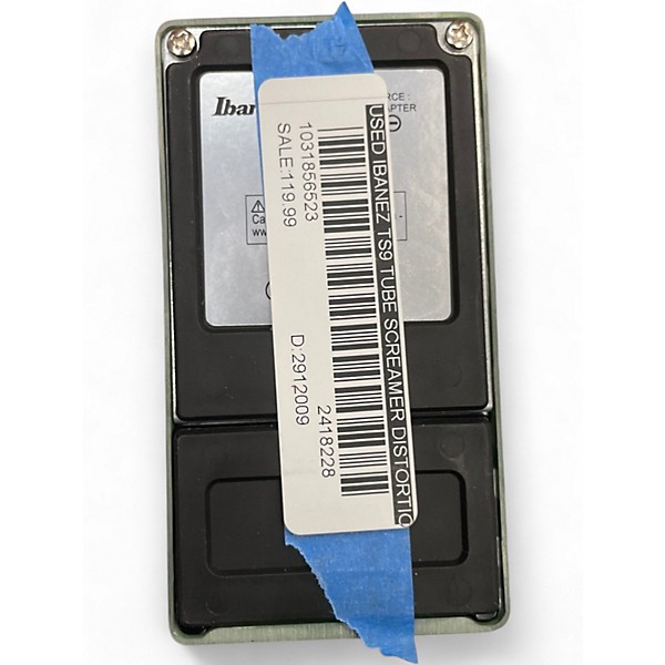 Used Ibanez TS9 Tube Screamer Distortion Effect Pedal