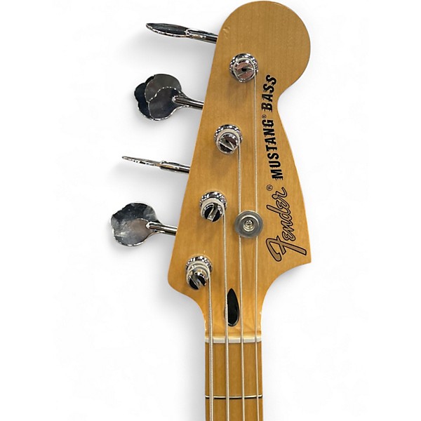 Used Fender MUSTANG BASS 2 Tone Sunburst Electric Bass Guitar