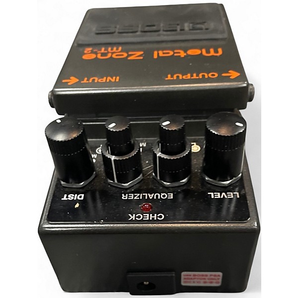 Used BOSS MT2 Metal Zone Distortion Effect Pedal
