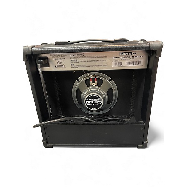 Used Line 6 Spider III 15 1X8 15W Guitar Combo Amp