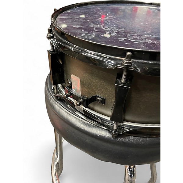 Used Pork Pie 12X5 Little Squealer Snare Black Drum