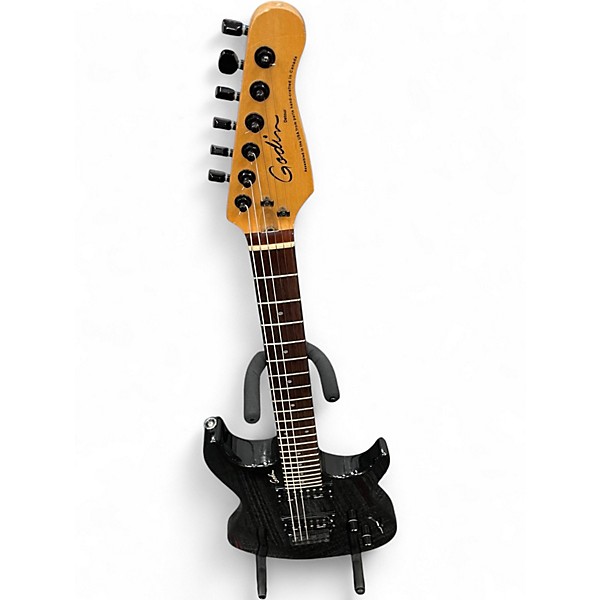 Used Godin DETOUR Black Solid Body Electric Guitar