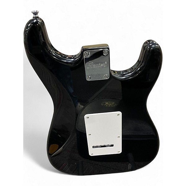 Used Squier Affinity Stratocaster LH BLACK Solid Body Electric Guitar