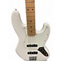 Used Fender Player Jazz Bass Pearl White Electric Bass Guitar