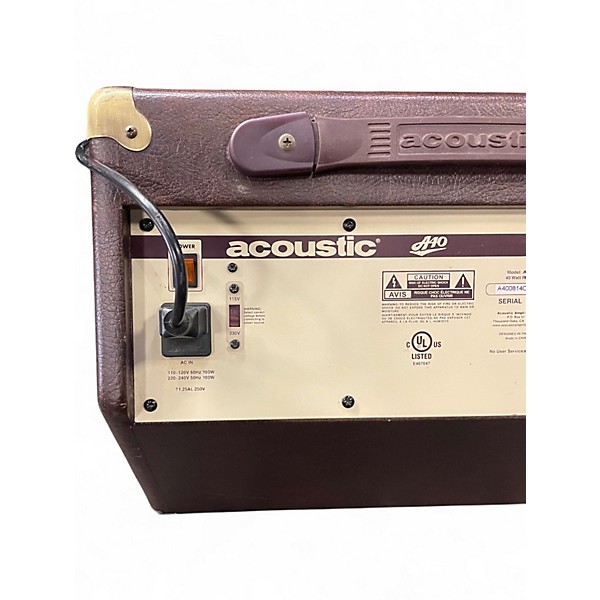 Used Acoustic A40 40W Acoustic Guitar Combo Amp