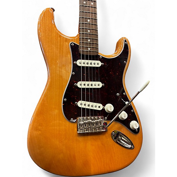 Used Squier CLASSIC VIBE 70S STRAT Natural Solid Body Electric Guitar