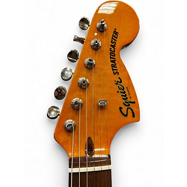 Used Squier CLASSIC VIBE 70S STRAT Natural Solid Body Electric Guitar