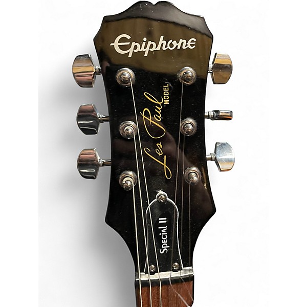 Used Epiphone Les Paul Special II Plus Blue Solid Body Electric Guitar