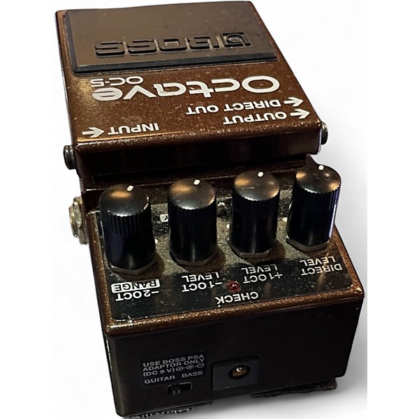 Used BOSS OC5 octave Effect Pedal