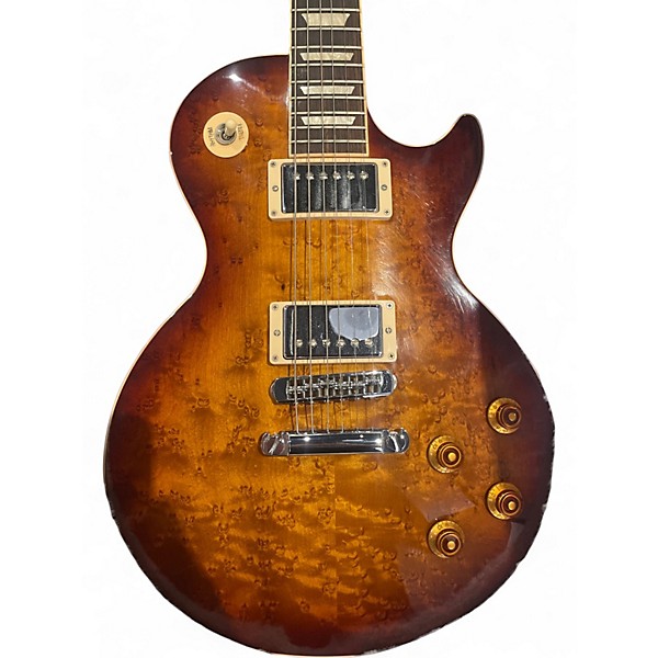 Used 2012 Gibson Les Paul Standard Premium Plus Tea Burst Birdseye Maple Solid Body Electric Guitar