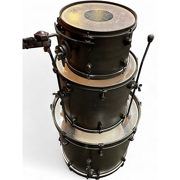 Used SJC Drums 3 Piece Pathfinder Galaxy Grey Drum Kit