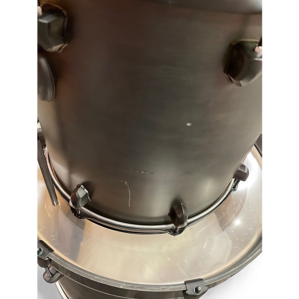 Used SJC Drums 3 Piece Pathfinder Galaxy Grey Drum Kit