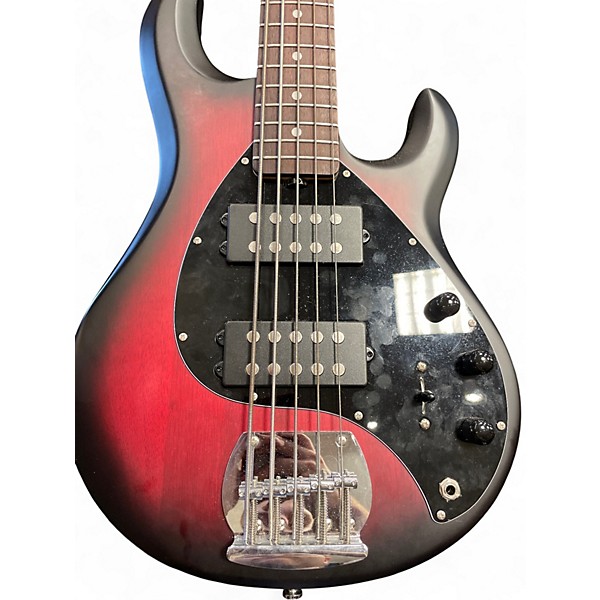 Used Sterling by Music Man SUB Series StingRay RAY5 Walnut Satin Electric Bass Guitar