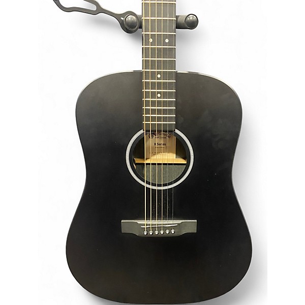 Used Martin DX1AE Black Acoustic Electric Guitar