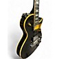 Vintage 1970 Gibson 1970 Les Paul Custom Black Solid Body Electric Guitar